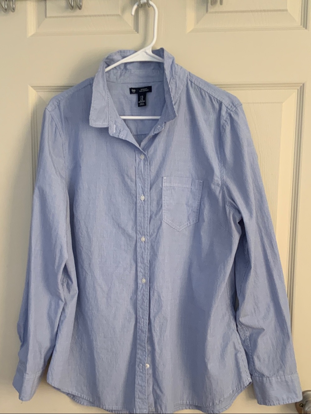GAP Light Blue Classic Button-Down Shirt